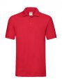 Heren Polo Premium Fruit of the Loom 63-218-0 Red
